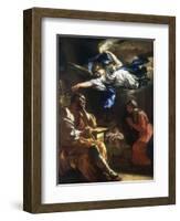 St Joseph's Dream, C1677-1747-Francesco Solimena-Framed Giclee Print