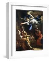 St Joseph's Dream, C1677-1747-Francesco Solimena-Framed Giclee Print