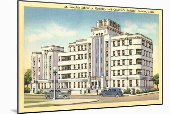 St. Joseph's Infirmary, Houston-null-Mounted Premium Giclee Print