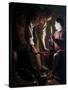 St Joseph the Carpenter, C1640-Georges de La Tour-Stretched Canvas