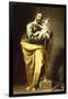 St Joseph with the Infant Christ-Alonso Cano-Framed Giclee Print