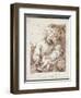 St. Joseph with the Sleeping Christ Child-Bartolome Esteban Murillo-Framed Giclee Print