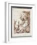 St. Joseph with the Sleeping Christ Child-Bartolome Esteban Murillo-Framed Giclee Print