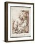 St. Joseph with the Sleeping Christ Child-Bartolome Esteban Murillo-Framed Giclee Print