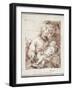 St. Joseph with the Sleeping Christ Child-Bartolome Esteban Murillo-Framed Giclee Print