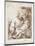 St. Joseph with the Sleeping Christ Child-Bartolome Esteban Murillo-Mounted Giclee Print