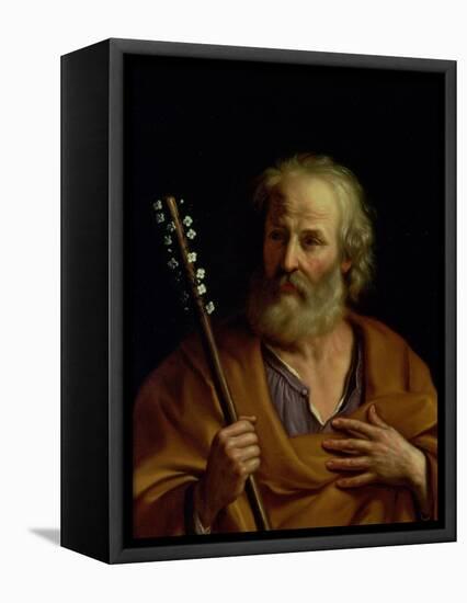 St. Joseph-Guercino (Giovanni Francesco Barbieri)-Framed Stretched Canvas