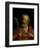 St. Joseph-Guercino (Giovanni Francesco Barbieri)-Framed Giclee Print