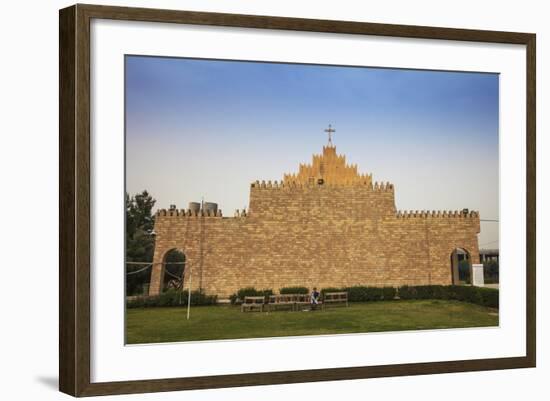 St. Josephs Church, Ankawa, Erbil, Kurdistan, Iraq, Middle East-Jane Sweeney-Framed Photographic Print