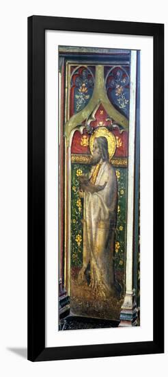 St. Jude, Detail of the Rood Screen, St. Agnes Church, Cawston. Norfolk, Uk-null-Framed Premium Giclee Print