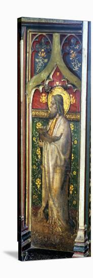 St. Jude, Detail of the Rood Screen, St. Agnes Church, Cawston. Norfolk, Uk-null-Stretched Canvas