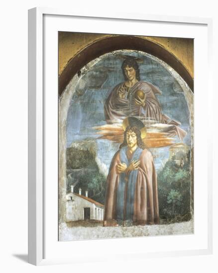 St Julian, Fresco-Andrea Del Castagno-Framed Giclee Print