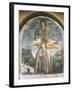 St Julian, Fresco-Andrea Del Castagno-Framed Giclee Print