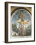 St Julian, Fresco-Andrea Del Castagno-Framed Giclee Print