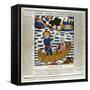 St Julian, Patron Saint of Travellers, 19th Century-null-Framed Stretched Canvas