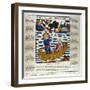 St Julian, Patron Saint of Travellers, 19th Century-null-Framed Giclee Print