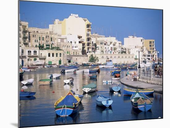 St. Julians Bay, Malta, Mediterranean-J Lightfoot-Mounted Photographic Print