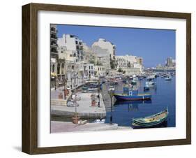 St Julians Bay, Malta-Peter Thompson-Framed Photographic Print