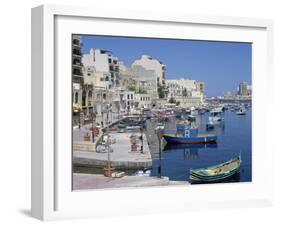 St Julians Bay, Malta-Peter Thompson-Framed Photographic Print