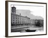 St Katharine's Dock, 1902-null-Framed Photographic Print