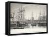 St Katherine Docks-Thomas Hosmer Shepherd-Framed Stretched Canvas