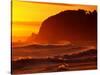 St Kilda Beach, Dunedin, New Zealand-David Wall-Stretched Canvas