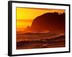 St Kilda Beach, Dunedin, New Zealand-David Wall-Framed Photographic Print