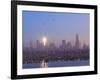 St. Kilda Harbour and Melbourne Skyline, Melbourne, Victoria, Australia, Pacific-Jochen Schlenker-Framed Photographic Print