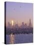 St. Kilda Harbour and Melbourne Skyline, Melbourne, Victoria, Australia, Pacific-Jochen Schlenker-Stretched Canvas