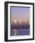 St. Kilda Harbour and Melbourne Skyline, Melbourne, Victoria, Australia, Pacific-Jochen Schlenker-Framed Photographic Print