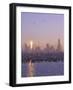 St. Kilda Harbour and Melbourne Skyline, Melbourne, Victoria, Australia, Pacific-Jochen Schlenker-Framed Photographic Print