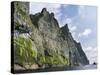 St Kilda Islands, Scotland. Boreray Island, Northern Gannet Colony-Martin Zwick-Stretched Canvas