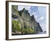 St Kilda Islands, Scotland. Boreray Island, Northern Gannet Colony-Martin Zwick-Framed Photographic Print