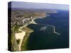 St Kilda, Port Phillip Bay, Melbourne, Victoria, Australia-David Wall-Stretched Canvas