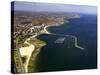 St Kilda, Port Phillip Bay, Melbourne, Victoria, Australia-David Wall-Stretched Canvas