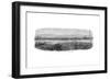 St Kilda Road, South Side of Prince's Bridge - Floods at Melbourne, Australia, 1864-null-Framed Giclee Print