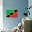 St. Kitts And Nevis Flag Design with Wood Patterning - Flags of the World Series-Philippe Hugonnard-Art Print displayed on a wall