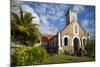 St. Kitts and Nevis, Nevis. Charlestown, St. Paul's Anglican Church exterior-Walter Bibikow-Mounted Photographic Print