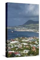 St. Kitts and Nevis, St. Kitts. Basseterre, morning-Walter Bibikow-Stretched Canvas