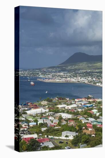 St. Kitts and Nevis, St. Kitts. Basseterre, morning-Walter Bibikow-Stretched Canvas