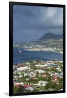 St. Kitts and Nevis, St. Kitts. Basseterre, morning-Walter Bibikow-Framed Photographic Print