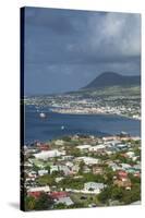 St. Kitts and Nevis, St. Kitts. Basseterre, morning-Walter Bibikow-Stretched Canvas