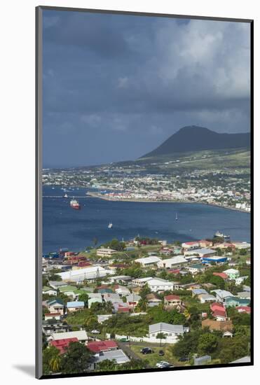 St. Kitts and Nevis, St. Kitts. Basseterre, morning-Walter Bibikow-Mounted Photographic Print