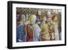 St Laurence before Decius's Tribunal (Detail), Mid 15th Century-Fra Angelico-Framed Giclee Print