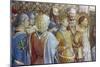 St Laurence before Decius's Tribunal (Detail), Mid 15th Century-Fra Angelico-Mounted Giclee Print