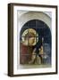 St Laurence Converting His Gaoler, Early 15th Century-Fra Angelico-Framed Giclee Print