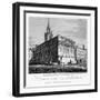 St Laurence's Church, King Street, Cheapside, City of London, 1817-J Greig-Framed Giclee Print