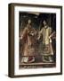 St. Lawrence and St. Stephen, 1580-Alonso Sanchez Coello-Framed Giclee Print