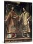 St. Lawrence and St. Stephen, 1580-Alonso Sanchez Coello-Stretched Canvas