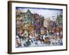 St. Lawrence Blvd (Montreal)-Bill Bell-Framed Giclee Print